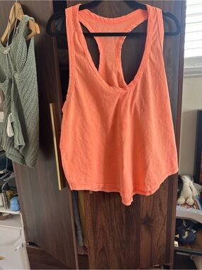 FP Movement by Free People Coral Racerback Tank
